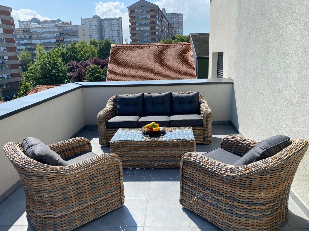 4-Star Zagreb Penthouse Apartment Exterior photo